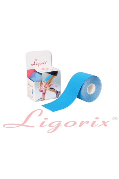 Ligorix Kinesio Tape Ağrı Bandı 5cm X 5m -mavi ürün görseli 1