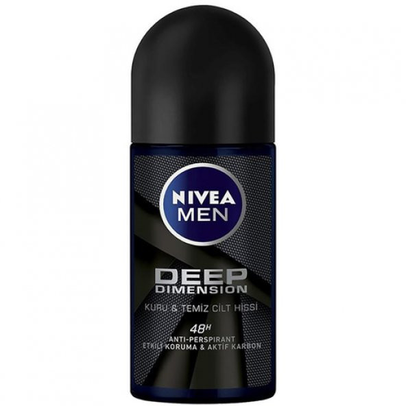 Nivea Roll-On Deep Dimension For Men 50 ml