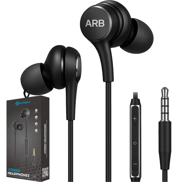 ARBAKS ARB-706 (metal) AKG 3.5mm MİKROFONLU KULAKLIK ürün görseli 1