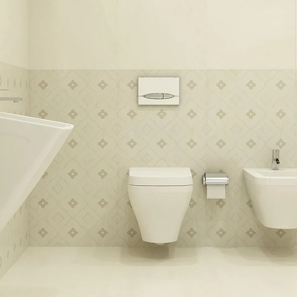 Bocchi Firenze Rimless Asma Klozet Parlak Beyaz Kapak Hariçtir 1304-064-0128 - Resim 3