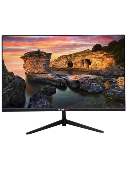 Eurocam 19" 65hz 0,5ms (Hdmı VGA + Hoparlör) 1920 x 1080P Hd LCD Monitör ürün görseli 1