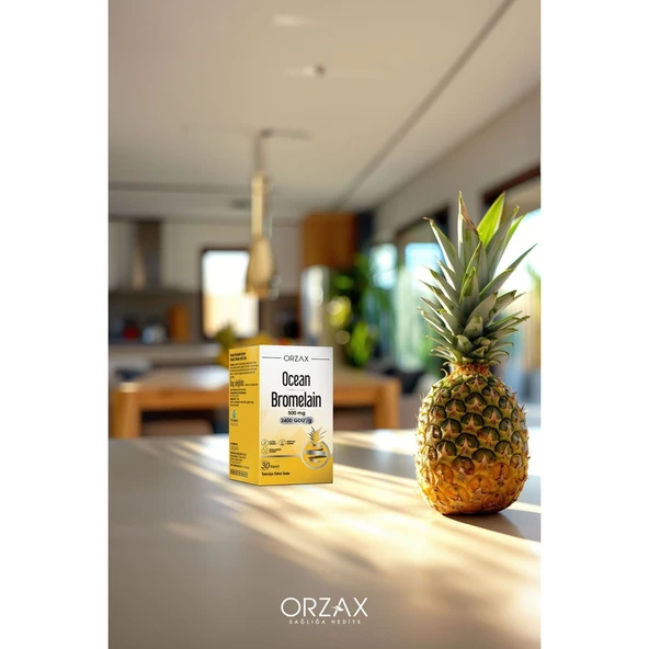 Ocean Bromelain 500 Mg 30 Kapsül - Resim 5