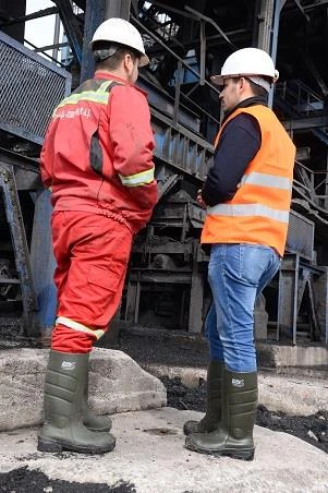 Pollyboot Vega 42 Numara Çelik Burunlu Çizme Poliüratan - Resim 5