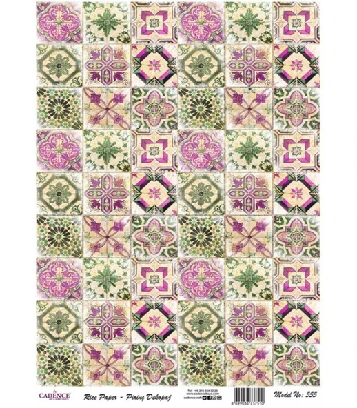 Model 555 - Pirinç Dekopaj Cadencecraft ürün görseli 1