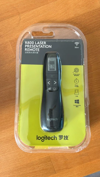 Logitech R800 2.4 GHZ Kablosuz Sunum Kumandası ürün görseli 1