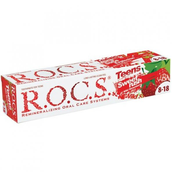 Rocs School Yaban Cileği Aromalı Diş Macunu 60 ml