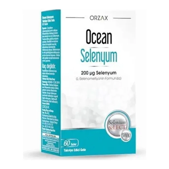 Ocean Selenyum Takviye Edici Gıda 60 Tablet ürün görseli 1