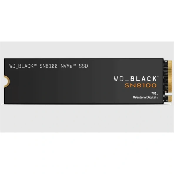 4 Tb Wd Black Sn8100 Pcı-5.0 14900mb/s 1100mb/s M2 Ssd Wds400t1x0m ürün görseli 1
