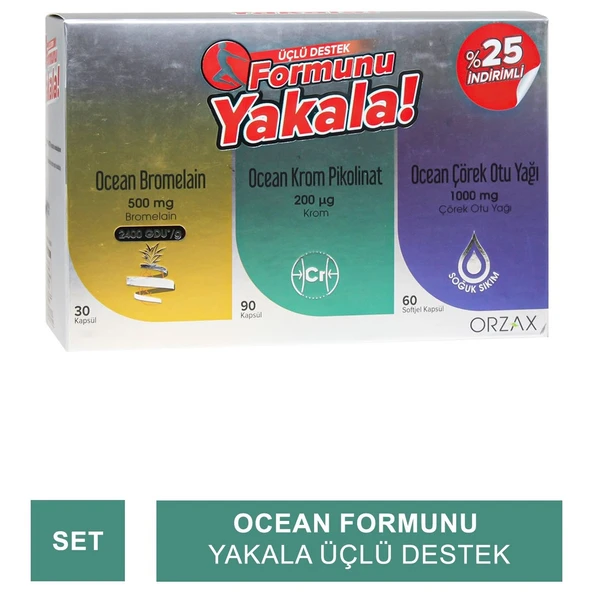 Ocean Formunu Yakala Üçlü Destek ürün görseli 1