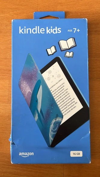 Amazon Kindle Touch Kids (2022) 16GB - 6” - Space Whale (Outlet) ürün görseli 1