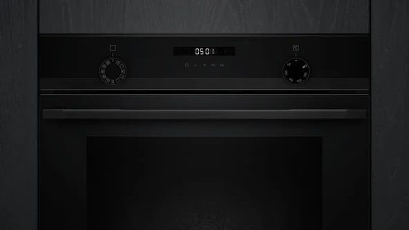 SİEMENS HU717ABA0T iQ300 Buhar Destekli Ankastre Fırın 60 x 60 cm Siyah - Resim 13