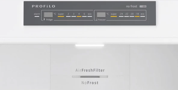 Profilo BD3055WEVN E Enerji Sınıfı 483 Lt NoFrost Alttan Donduruculu Buzdolabı - Resim 3