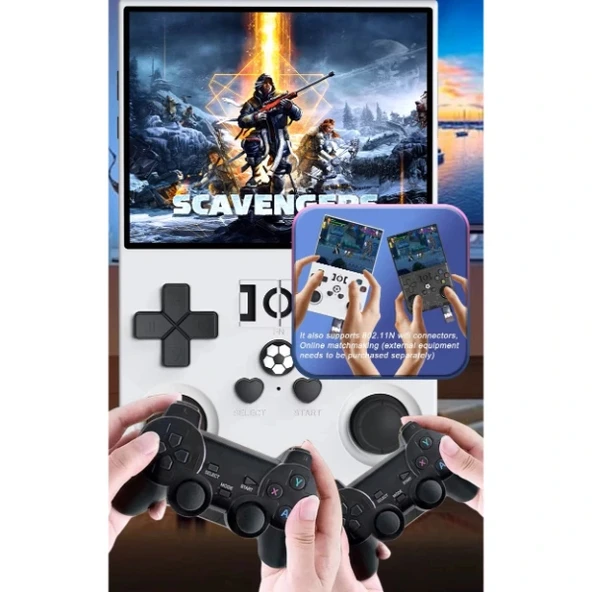 Açık Kaynak Sistemli R36Pro Oyun Konsolu - Resim 4