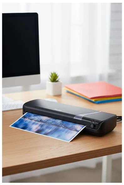 Laminasyon Makinesi 1 Adet Mapilam LM37 A3 Kişisel Ofis Sıcak Laminasyon Makinesi Fotoğraf Şeffaf Kaplama - Resim 2