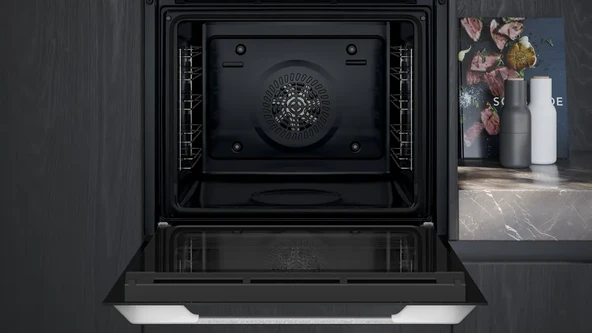 SİEMENS HU717ABN0T iQ300 Buhar Destekli Ankastre Fırın 60 x 60 cm - Resim 4