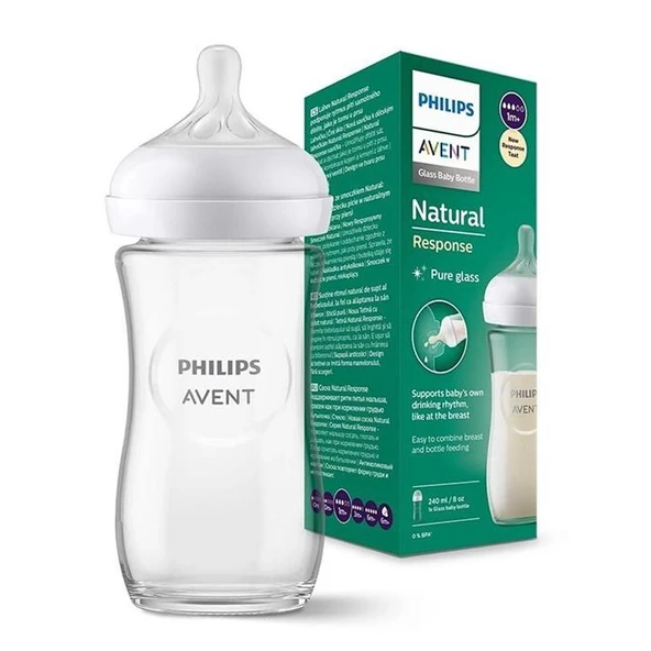 Philips Avent SCY933/01 Natural Response Cam Biberon 240 ml 1 Ay+ ürün görseli 1
