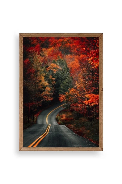 Manzara Ahşap Çerçeveli Tablo 30 x 42 ürün görseli 1