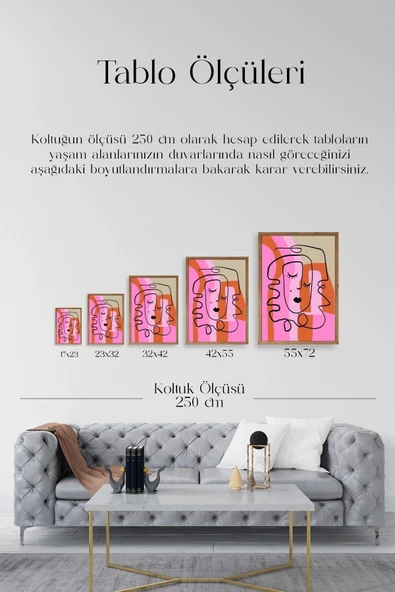 Motto Ahşap Çerçeveli Tablo 23 x 30 - Resim 5