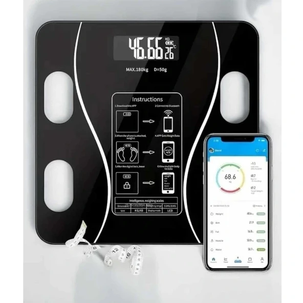 Bluetooth Özellikli Akıllı Tartı ürün görseli 1