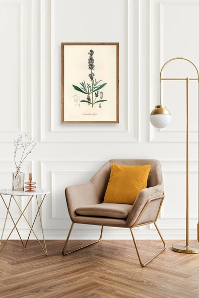 Yaprak Ahşap Çerçeveli Tablo 23 x 30 - Resim 2