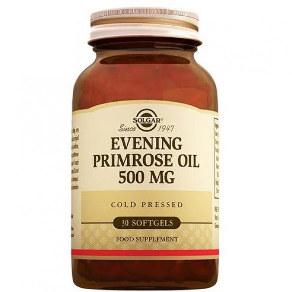 Solgar Evening Primrose 500 mg 30 Kapsül