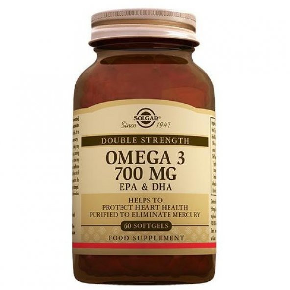 Solgar Omega 3 700 Mg 60 Softgel ürün görseli