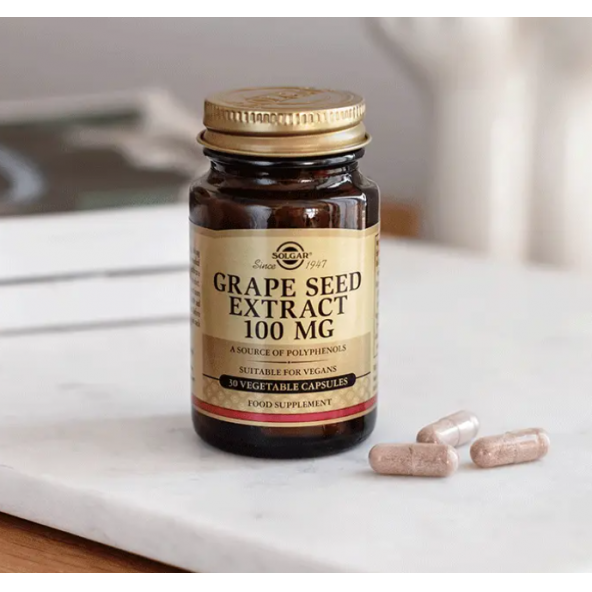 Solgar Grape Seed Extract 100 mg 30 Kapsül - 2