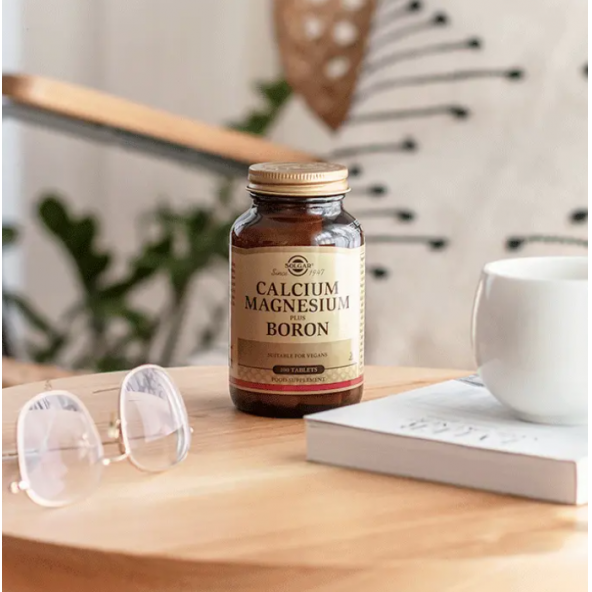 Solgar Calcium Magnesium Plus Boron 100 Tablet - 2