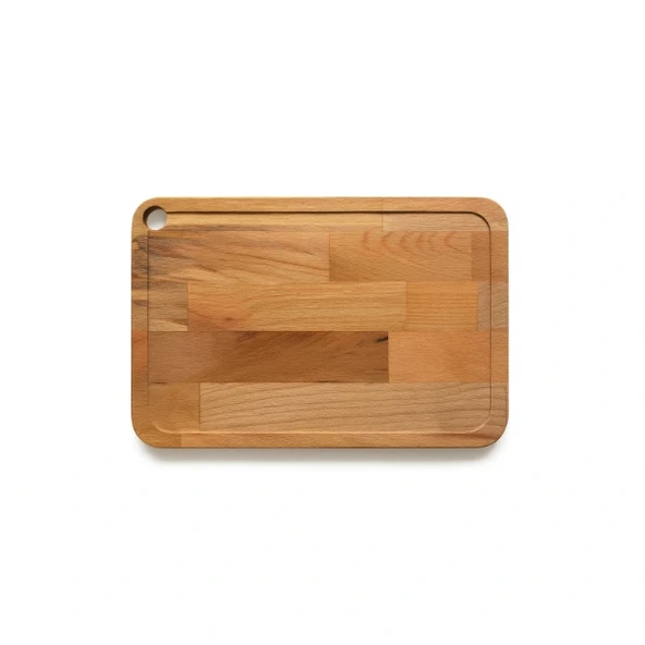 Ahşap Paslanmaz Çelik Kesim Ve Sunum Tahtası - Resim 2