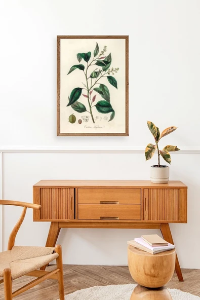 Yaprak Ahşap Çerçeveli Tablo 17 x 23 - Resim 3