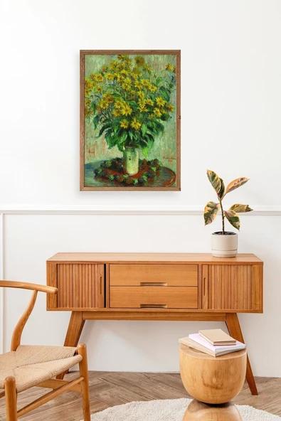 Ağaç Ahşap Çerçeveli Tablo 17 x 23 - Resim 3