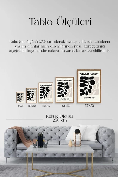 Yaprak Ahşap Çerçeveli Tablo 23 x 30 - Resim 5