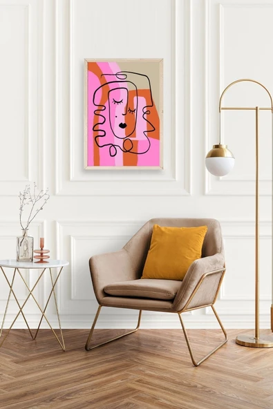 Motto Ahşap Çerçeveli Tablo 23 x 30 - Resim 3