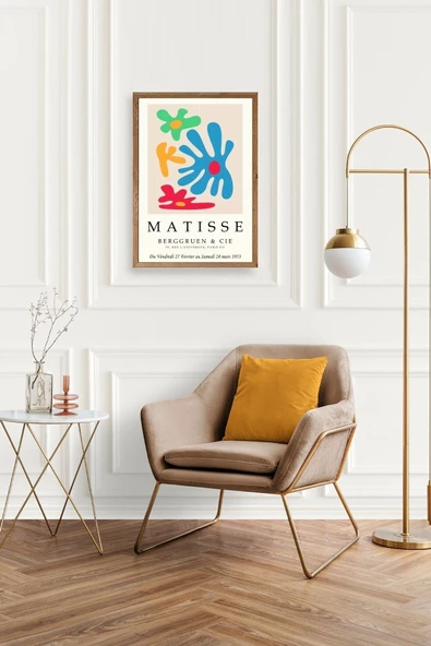 Fransız Ahşap Çerçeveli Tablo 23 x 30 - Resim 2