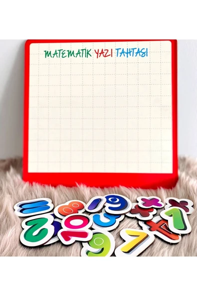 Ahşap Bultak Sayılar Yazı Tahtası - Resim 3