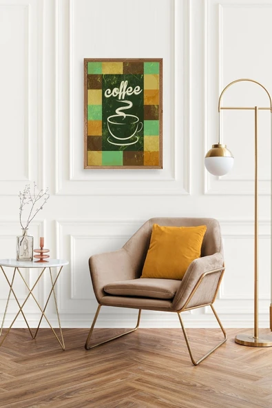 Kahve Ahşap Çerçeveli Tablo 50 x 70 - Resim 2