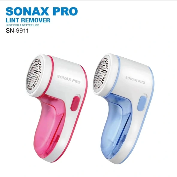 Sonax Pro Şarjlı Tiftik Temizleme Makinesi SN-9911 – Güçlü 3W Motor, USB Şarjlı, Kıyafet ve Kumaş Tüy Alma Cihazı Pembe ürün görseli 1