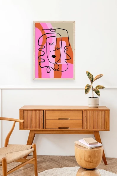 Motto Ahşap Çerçeveli Tablo 23 x 30 - Resim 2