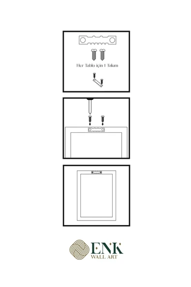 Manzara Doğa Ahşap Çerçeveli Tablo 23 x 30 - Resim 6