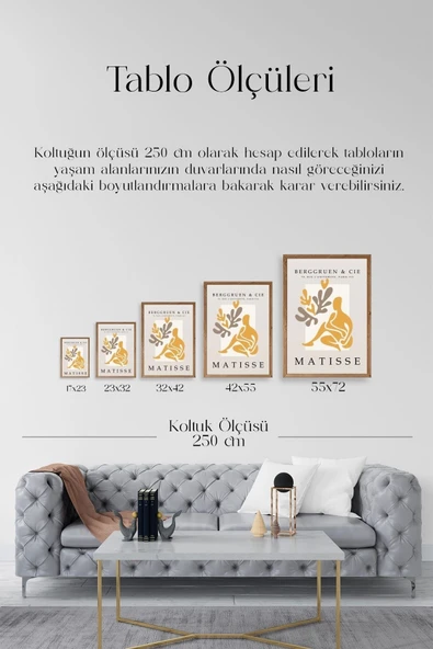Modern Ahşap Çerçeveli Tablo 30 x 42 - Resim 5