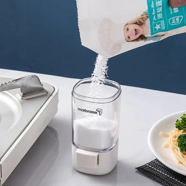 4'lü Basmalı Baharatlık Tuzluk Seti - Resim 2