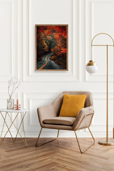 Manzara Ahşap Çerçeveli Tablo 30 x 42 - Resim 3