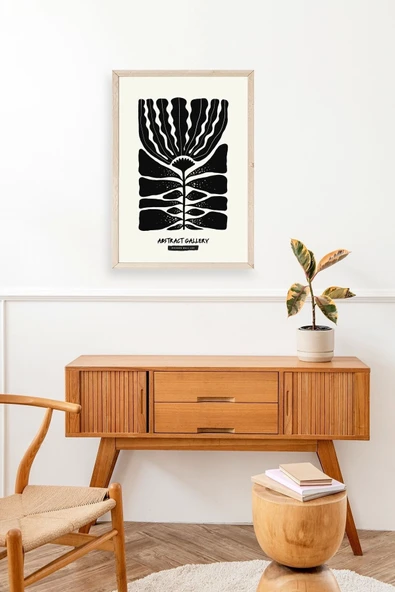 Modern Ahşap Çerçeveli Tablo 17 x 23 - Resim 3