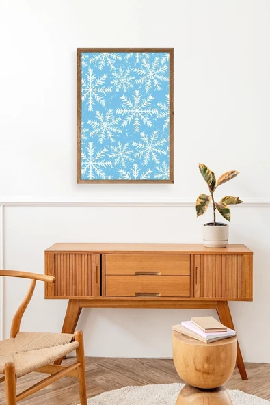 Kartopu Ahşap Çerçeveli Tablo 30 x 42 - Resim 3