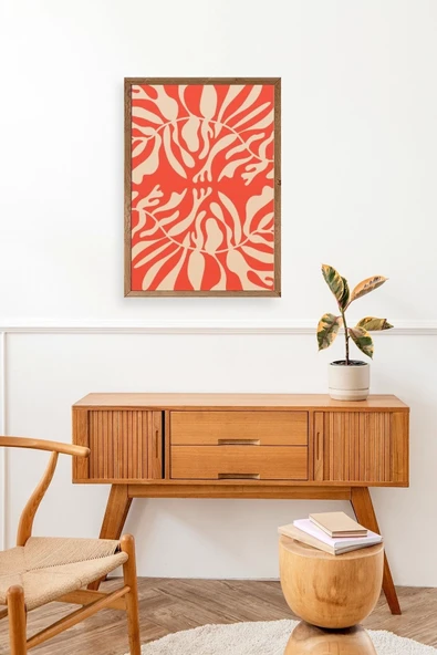 Modern Ahşap Çerçeveli Tablo 17 x 23 - Resim 3