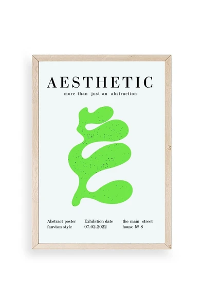 Modern Ahşap Çerçeveli Tablo 17 x 23 ürün görseli 1