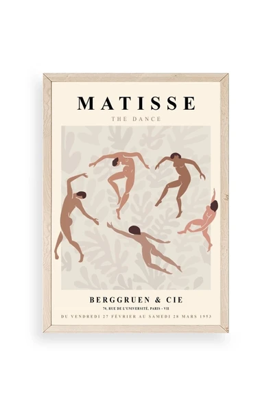 Matisse Ahşap Çerçeveli Tablo 17 x 23 ürün görseli 1