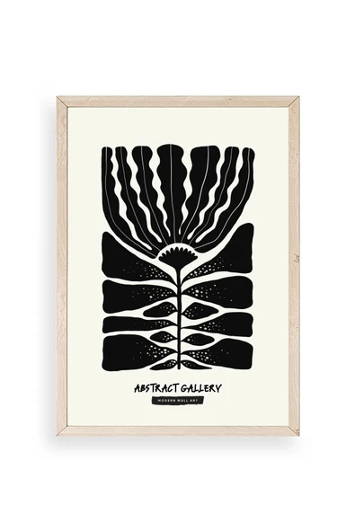 Modern Ahşap Çerçeveli Tablo 30 x 42 ürün görseli 1