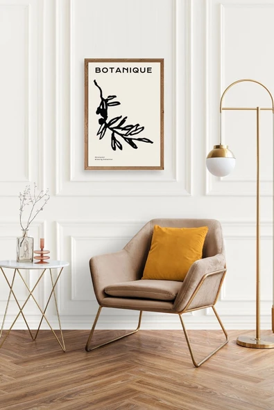 Yaprak Ahşap Çerçeveli Tablo 17 x 23 - Resim 3