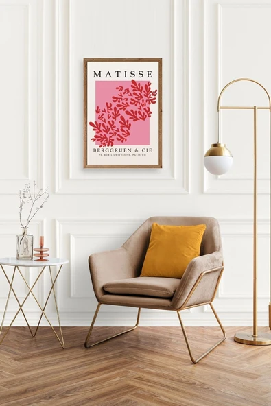 Çiçek Ahşap Çerçeveli Tablo 50 x 70 - Resim 2